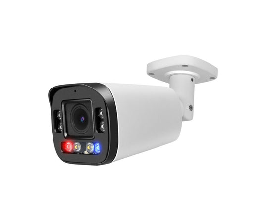 AI Active Deterrence 8MP Full color Ultra 4K POE Bullet Camera Kit