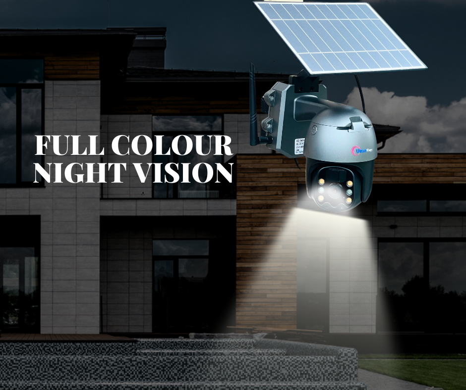 Wireless Solar Security Camera QHD 2K WIFI